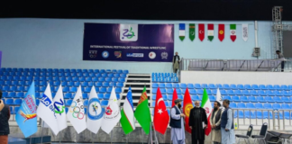 کابل میزبان رقابتهای بینالمللی ورزشهای رزمی سنتی