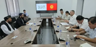 گسترش همکاریهای افغانستان و قرغیزستان محور دیدار در بیشکک