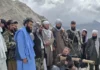حضور نظامی رئیس ستاد ارتش طالبان در ولسوالی زیباک بدخشان
