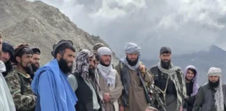 حضور نظامی رئیس ستاد ارتش طالبان در ولسوالی زیباک بدخشان