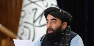 مجاهد: خواهان ادامه گفتوگو و همکاری با پاکستان هستیم