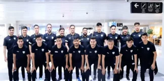 د افغانستان فوټسال ملي لوبډلې سعودي عربستان ته ماتې ورکړه