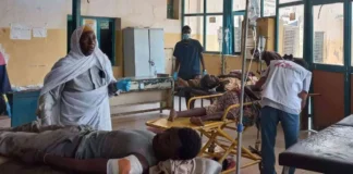 سوډان کې پر روغتون د برید له امله ٦٤ تنه وژل شوي