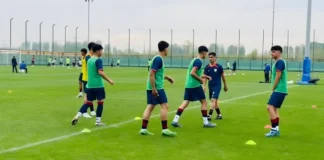 د افغان فوټبالرانو ملي لوبډله نن له ترکمنستان سره لوبه کوي