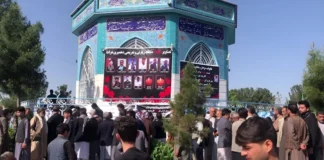 هرات کې د ملکي وګړو پر خونړي برید د سلګونو تنو لاریون