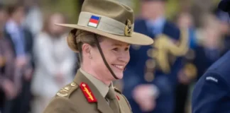 اسټرالیا د لومړي ځل لپاره یوه مېرمن د پوځ مشره وټاکله