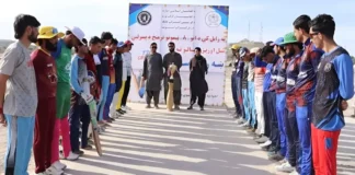 زابل کې شل اووریزې سیالۍ پیل شوې