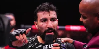 فرید بشارت په UFC کې امریکايي سیال ته ماتې ورکړه