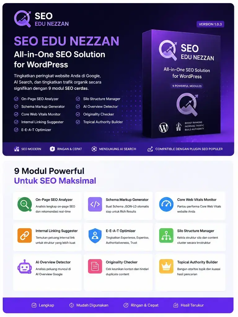 Plugin SEO Silo EEAT v1.0.4 Edu Nezzan
