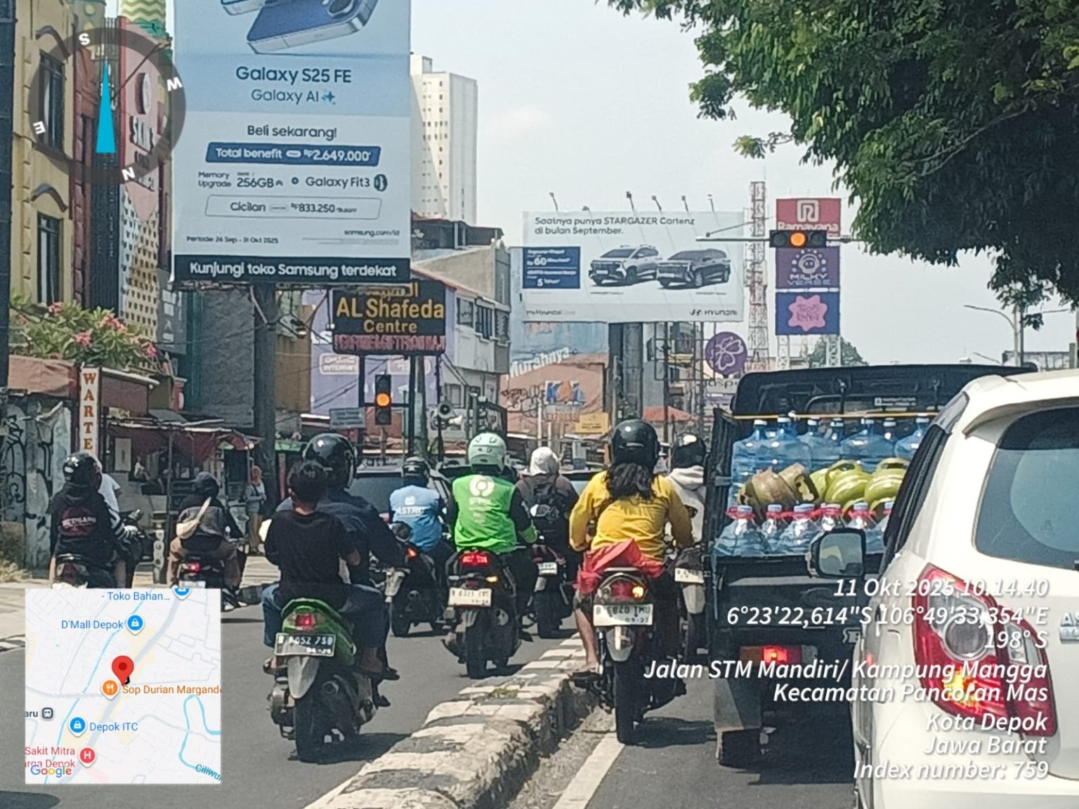 sewa billboard di kota depok