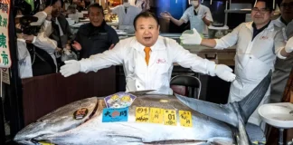 Japan sees multi-million dollar Tuna sale at New Year auction