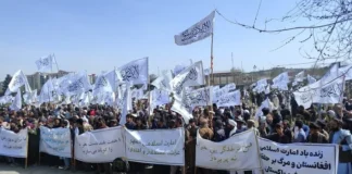 Thousands Protest in Kabul Against Pakistani Military Attacks