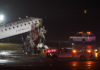Air Canada Plane Collides with Fire Truck at LaGuardia Airport