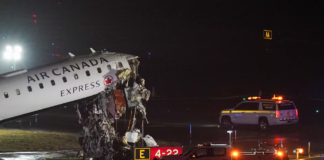 Air Canada Plane Collides with Fire Truck at LaGuardia Airport