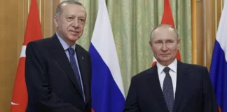 Putin and Erdogan Call for Immediate Ceasefire in the Middle East