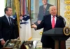 Trump criticizes opponents of his Iran policy