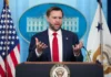 White House: Vance’s trip to Switzerland cancelled; talks with Iran have not yet been finalized