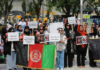 Protest Rally Held in Canada in Support of Afghan Women