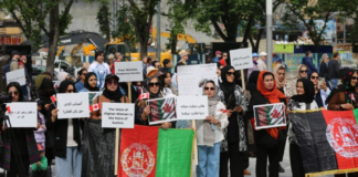 Protest Rally Held in Canada in Support of Afghan Women