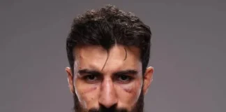 Afghan Fighter Farid Basharat Defeats American Opponent in UFC Bout