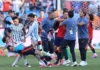 Post-Match Scuffle Mars World Cup Final Celebrations