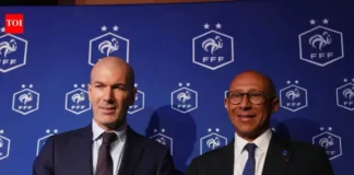 Zidane appointed France head coach after Deschamps departure