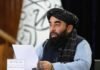 Mujahid Warns Pakistan of a ‘Crushing Response’ to Any Attack on Afghanistan